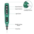thumbnail image 4 of Herramienta rotativa inalámbrica con alimentación de iones de litio de 3,7 V y 5 velocidades variables USB, 4 of 7