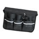 thumbnail image 2 of Bolsa de herramientas con múltiples bolsillos, impermeable, resistente, de tela Oxford, para cinturón y limpiador. Negro, 2 of 7