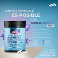 thumbnail image 2 of Shield Support con Vitamina C, Vitamina D3, Zinc, Quercetina, Astaxantina y Pimienta Cayena Suplemento Alimenticio Sin Gluten 60 Cápsulas, 2 of 9