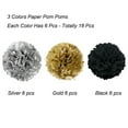 thumbnail image 4 of FENGGUIQU 1Jgo Colgante De Bolas De Color Dorado Resistente Para Eventos Especiales, 4 of 8