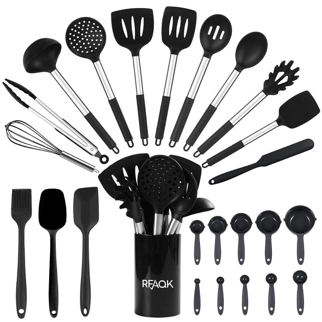 Cuisinart Oceanware 7-teiliges Küchenwerkzeug-Set – Griffe Aus Recycelten Fischnetzen, Spülmaschinengeeignet