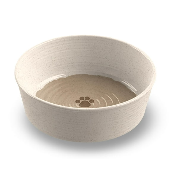 Farmhouse Rustic Paw Bowl, Large, (MERGE), 8.5” x 2.6”/ 8 cups