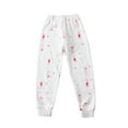 thumbnail image 2 of Antinious Kids Casual Sweatpants,Toddler Outer Pants,Children Pants Leggings For Boys And Girls Silk Super Soft Printed Pants Girls High Elasticity Slim Pants,140,, 2 of 3