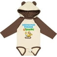 thumbnail image 3 of Inktastic Construction Worker in Training Boys or Girls Long Sleeve Baby Bodysuit, 3 of 5