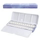 thumbnail image 1 of Paleta de acuarelas vacía Uxcell, caja de acuarelas de metal con 26 medios recipientes, azul 26 pozos, 1 of 7