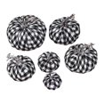 thumbnail image 3 of 6 piezas de calabaza de espuma, accesorio de simulación, decoración de espuma de otoño, calabaza de simulación para cocina, boda, hogar, Acción de negro Macarena Calabaza de simulación, 3 of 8
