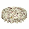 thumbnail image 2 of Vintage Herbs Round Tablecloth Waterproof Wedding Decor Table Cover Xmas Home Decorative Tablecloth, 2 of 5