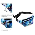thumbnail image 4 of Fanny Pack for Women Men,Crossbody Fanny Pack Water Resistant Sports Waist Bag Pack, Belt Bag for Travel Hiking Running, 4 of 7