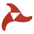 thumbnail image 4 of Board Fin Surfing Fin Durable Universal 3Pcs/Set Replacement Tail Rudder Surfboard Tail Fin for Paddleboard Surfboard Parts Red, 4 of 8