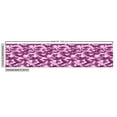 thumbnail image 2 of Ambesonne Fuchsia Fabric by the Yard Upholstery, Exotic Camouflage Pattern, 10 Yards, Pale Pink and Fuchsia, 2 of 4