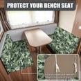 thumbnail image 2 of XYZCANDO Green Camouflage RV Dinette Cushion Cover Camper Decor Sofa Covers Washable Bench Cushion for Loveseat Stylish Furniture Covers for Sofa and Loveseat, 2 of 7