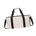 thumbnail image 3 of Bolsa de viaje de lona Bolsa de viaje para equipaje Bolsa de cross country Correa de hombro ajustable extraíble Bolsa de lona deportiva Bolsa de Blanco, 3 of 9