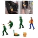 thumbnail image 4 of de personas en miniatura, poses variadas, accesorios de resina, de trabajadores pintadas delicadas realistas, 1/64 para Hugo Figuras de personas, 4 of 8