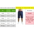 thumbnail image 3 of Men’s Sweat Jogger Shorts Casual Summer Lounge Gym French Terry Shorts, 3 of 3