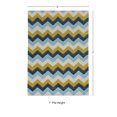 thumbnail image 5 of Linon Trio Collection Horizontal ZigZag Indoor Area Rug, 5 of 6