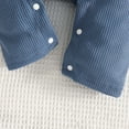 thumbnail image 5 of mgoYE Baby Boy Toddler Fall Outfit Striped Sweatshirt Toddler Boy Winter Waffle Clothes, 5 of 9