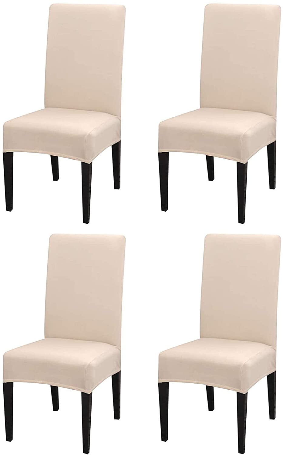 Details about   HOT 1PC Velvet Chair Cover Solid Polyester Seat Cover Stretch Home/Wedding SOFT 