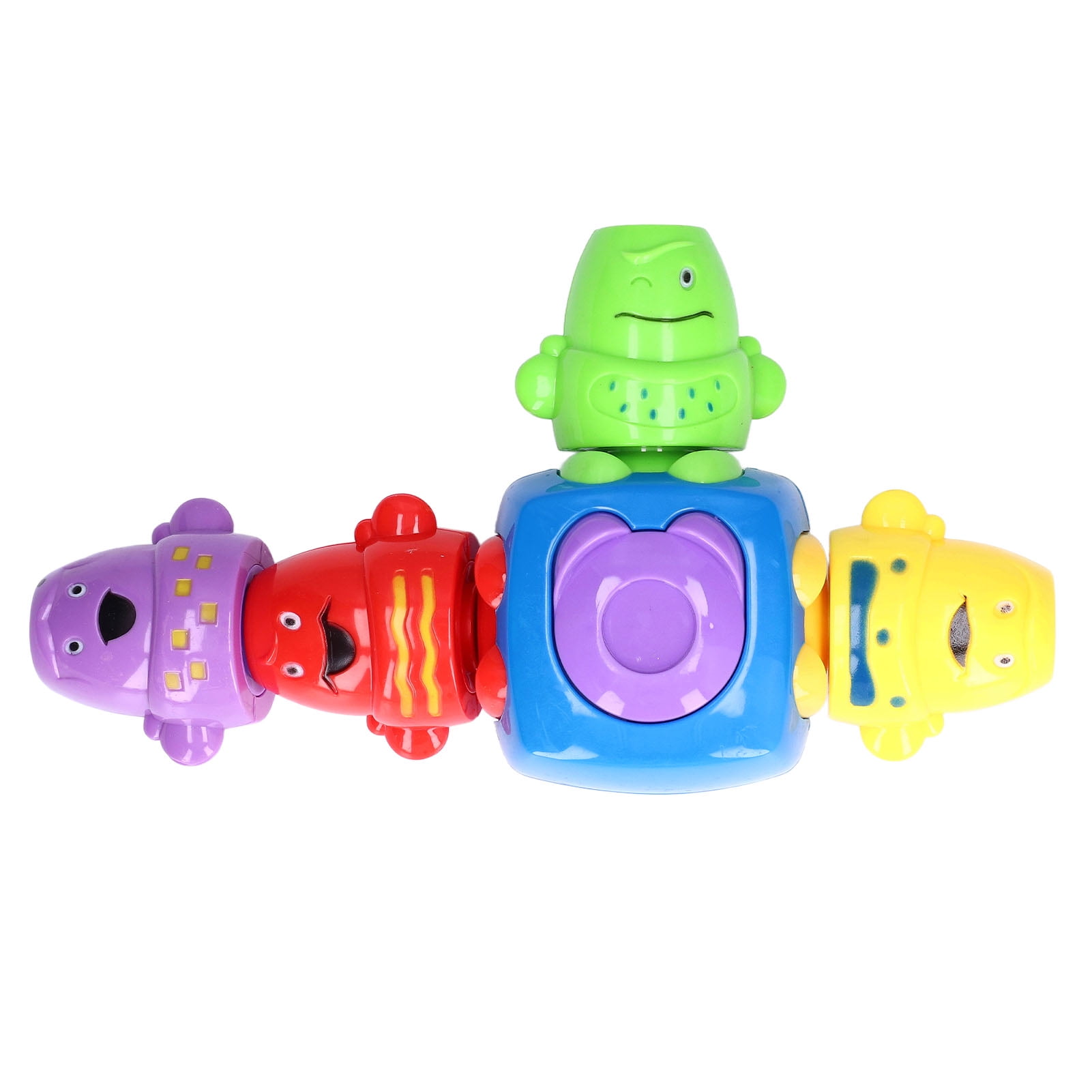 Infant Stackable Blocks, Baby Stacking Blocks Rounded Edges Different