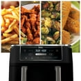 thumbnail image 6 of Restored Ninja, Air Fryer, Foodi 6-in-1 XL 2-Basket, with DualZone Technology, 1700 Watts, Non-Stick, Black, 6 of 6