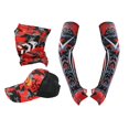 thumbnail image 1 of Mascarilla Cuello Polaina Camo Rojo Sunnimix Protección Solar UV, 1 of 8