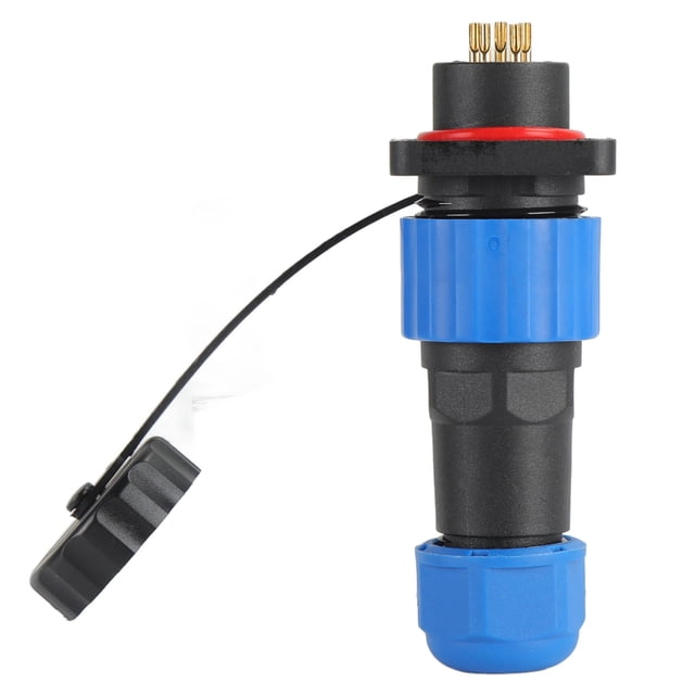 Enchufe impermeable, enchufe impermeable IP68 Conector de alimentación impermeable Adaptador de conector industrial Máxima confiabilidad