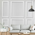 thumbnail image 6 of Gaahing 6 Sets Premade Accent Wall Molding Kit, Pre-Cut Wainscoting Panels, Ready to Assemble Chair Rail Moulding for Interior Decoration, 6 of 9