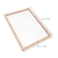 thumbnail image 2 of HONMEET Reuse Friendly Wooden Papermaking Screen Frame with Detachable Mesh for DIY Projects, 2 of 6