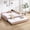 Pink, variant on Demi Bonn Upholstered Daybed with Trundle, Sturdy Wooden Frame Modern Diamond Grid Design, Bedroom Guest Room, Navy