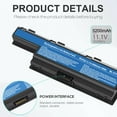 thumbnail image 4 of AS10D51 AS10D31 Battery for ACER Aspire 4253 4750 4551 4552 4738 4741 4771 5251, 4 of 7