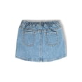 thumbnail image 2 of Wonder Nation Toddler Girl Denim Skort, Sizes 12 Months - 5T, 2 of 4