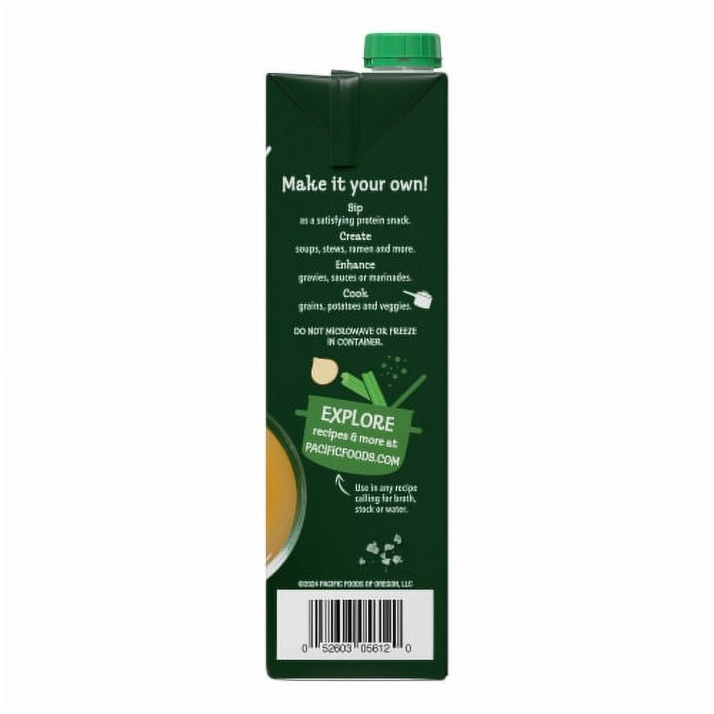 Pack of 2 - Pacific Foods Organic Chicken Bone Broth 32 fl oz