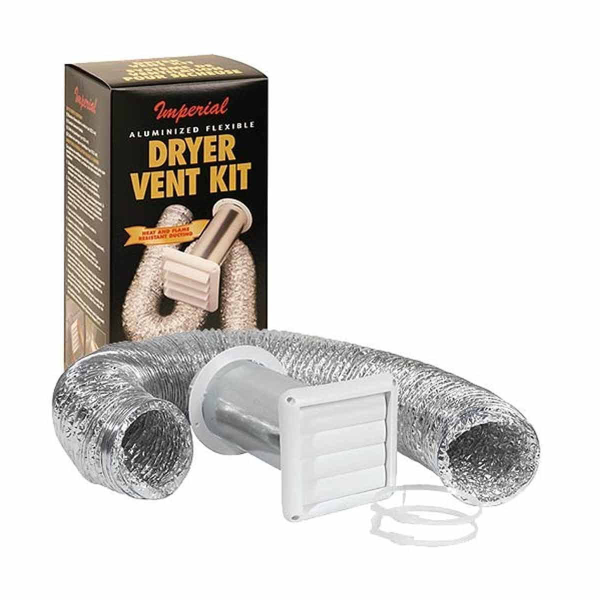 4'' x 8' Aluminized Dryer Vent Kit