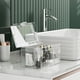 thumbnail image 5 of RKSTN storage box Removable Dividers, Stackable Home Storage Organization Containers, Clear With Buckles And Handles, 5 of 7