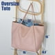 thumbnail image 3 of Bolso HOXIS Oversize de piel sintética para mujer, color rosa, 3 of 7