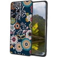 thumbnail image 1 of Pretty-Folk-Floral-2 Phone Case, Degined for Samsung Galaxy S23 Ultra Case Men Women, Flexible Silicone Shockproof Case for Samsung Galaxy S23 Ultra, 1 of 1