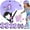 Purple(3-6 Year), variant on Kids Bike Helmet for Girls Mermaid Unicorn Adjustable Lightweight Helmet for Toddler Ages 3 to 12 Bicycle, Roller Skates, Skateboard, Scooter,Cycling