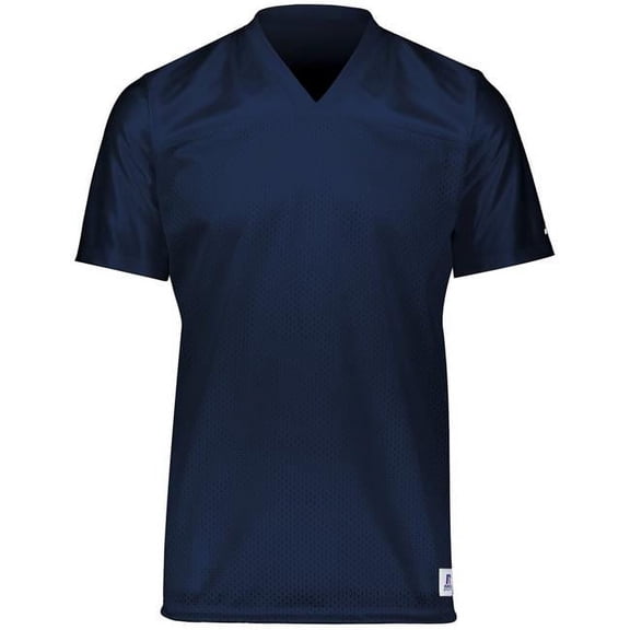Russell R0593M.NAV.XL Adult Solid Flag Football Jersey, Navy - Extra Large