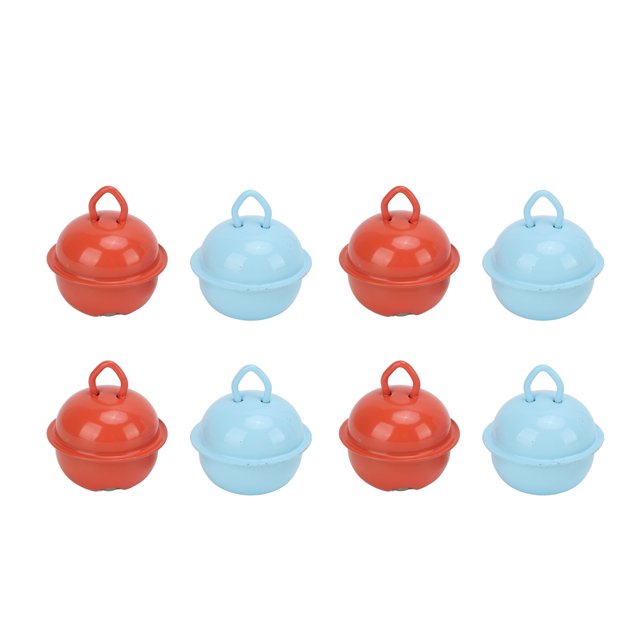 Jingle Bells, Orange And Light Blue Widely Used Christmas Jingle Bells For Keys