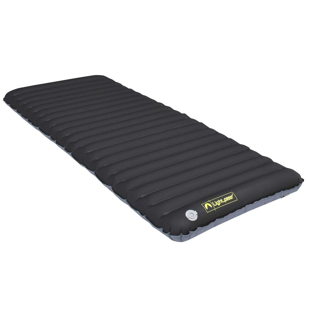 Lightspeed Outdoors PVCFree Single Air Mattress with FlexForm and Dual