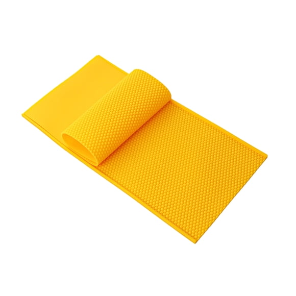 Methold Moldes de formas coloridas para manualidades, cera de abejas Simple y divertida, prensa de cera de abejas, estampado de moldes de nido Hábitats y jaulas para animales pequeños Amarillo