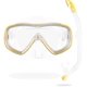 thumbnail image 1 of Set de snorkel Cressi Ondina y Top Jr transparente amarillo, 1 of 7