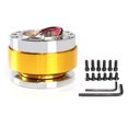 thumbnail image 1 of Graflsoa 60mm Quick Release Steering Wheel Adapter - Lightweight Aluminum Alloy, Rust-Resistant, Easy Installation, Compatible with 6-Bolt Pattern Wheels, Includes Screws & Wrench, Multiple Colors, 1 of 6