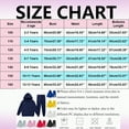 thumbnail image 3 of Gerichy Kids 2 Piece Outfits Girls Boys Hooded Sweatshirt and Jogger Sweatpants Sweatsuit Set, 3 of 6