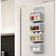 thumbnail image 3 of Organizador colgante de almacenamiento simple para artículos del hogar, 4 bolsillos, gris, 3 of 7