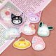 thumbnail image 3 of 10 Uds. Kawai Sanrio Navidad Animal Hello Kitty gatito resina Clip libro DIY joyería horquilla decoración artesanía B16, 3 of 4