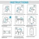 thumbnail image 5 of 2pcs Tempered Glass Film For Hitabt T30A 10.1, 5 of 5
