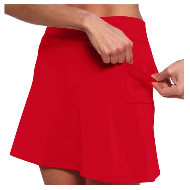 Jupe de Tennis Décontractée pour Femmes Jupe de Sport Active Yoga avec Poches pour Confort et Performance