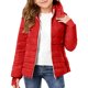 thumbnail image 1 of Abrigo de invierno cálido con capucha para niños, chaqueta ligera y gruesa acolchada de algodón, abrigo para niños, 1 of 9