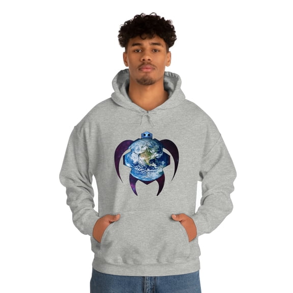 Earth Turtle Hooded Sweatshirt