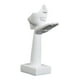 thumbnail image 4 of Escultura de figura abstracta creativa, figura de beso soplado, adorno, diseño de escena, Blanco, 4 of 9